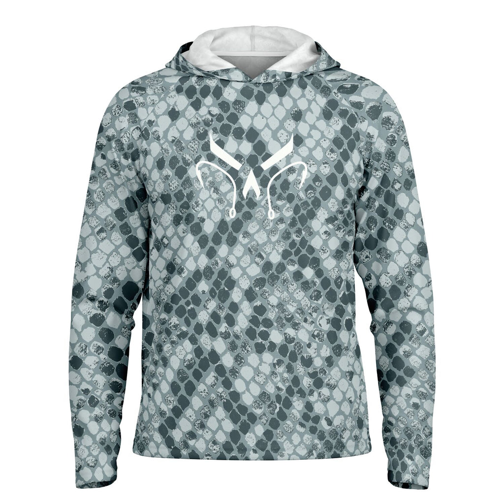 Coastal Cobra Long Sleeve Hooded Fishing Shirt - Men's