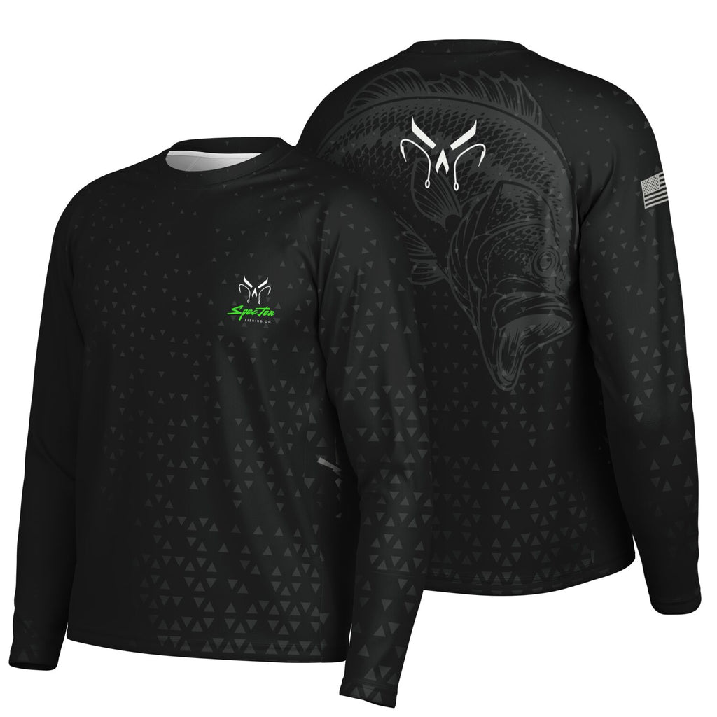 Dark Spec Long Sleeve Fishing Shirt - Men's