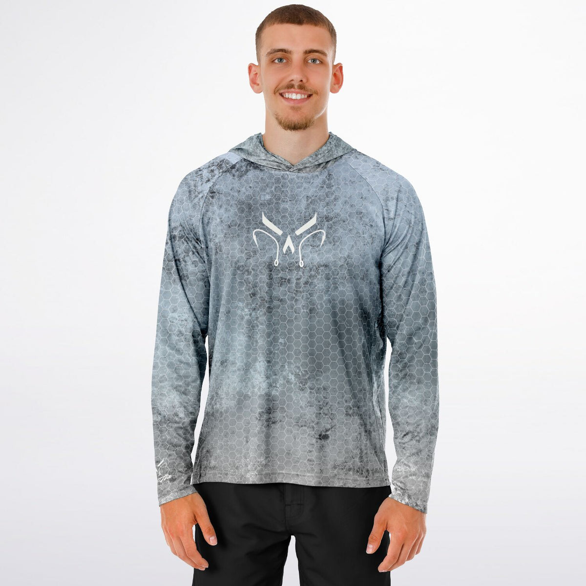 Winter Soldier Long Sleeve Hooded Fishing Shirt - Men's