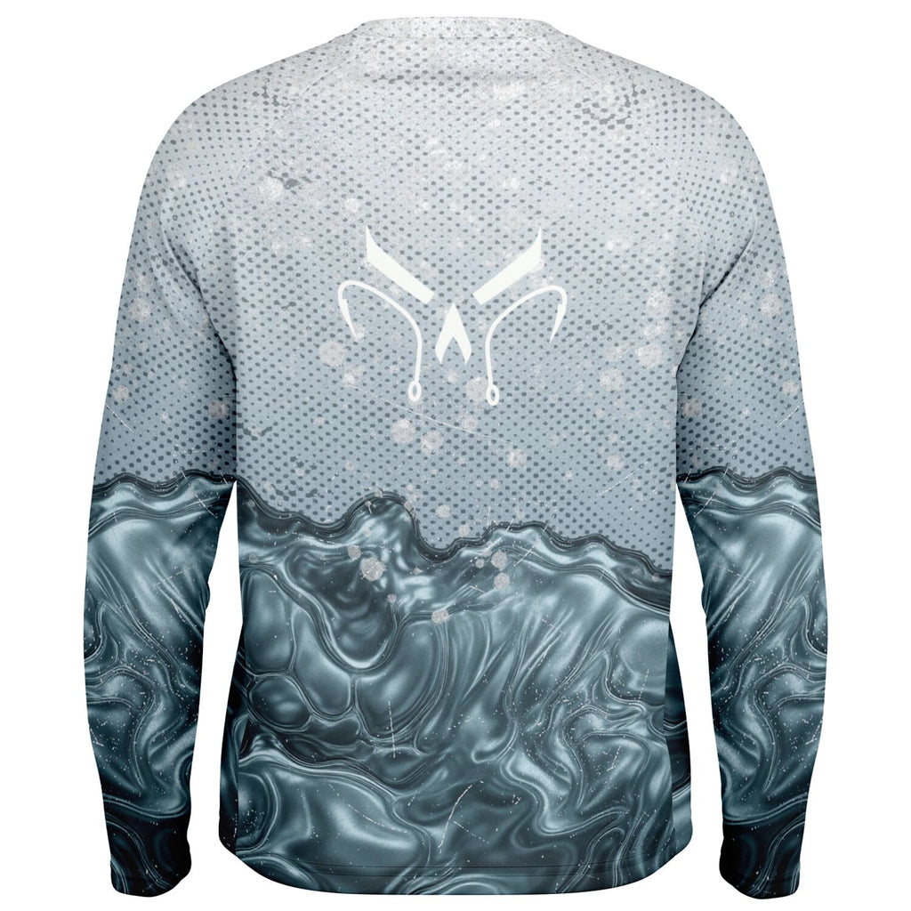 Chrome Wave Long Sleeve Fishing Shirt - Men's