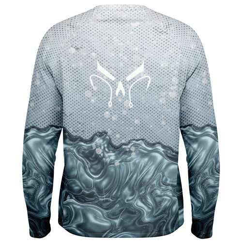 Chrome Wave Long Sleeve Fishing Shirt - Men's