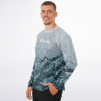 Chrome Wave Long Sleeve Fishing Shirt - Men's