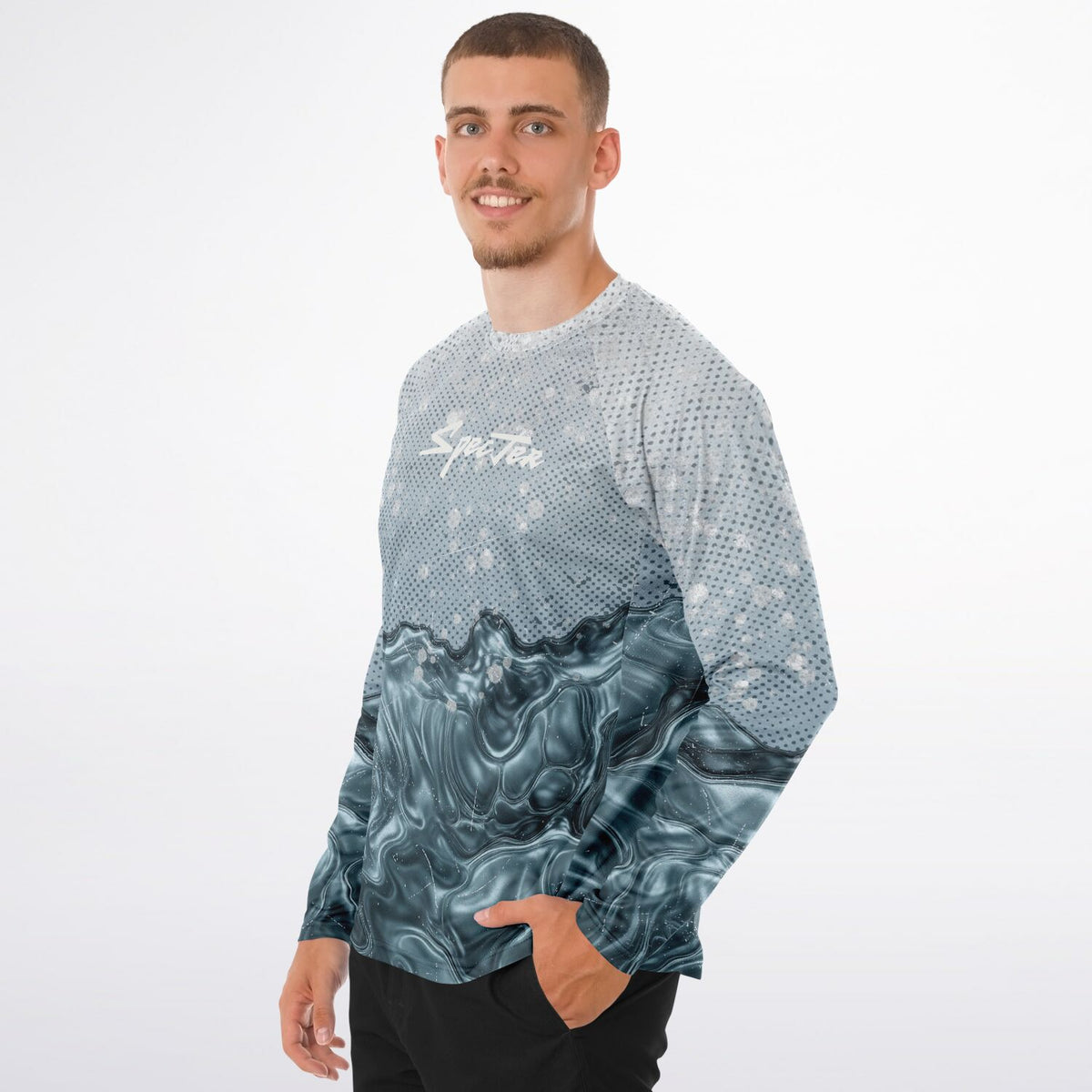 Chrome Wave Long Sleeve Fishing Shirt - Men's