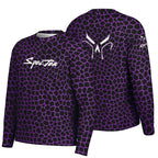 Purple Lava Long Sleeve Fishing Shirt - Men's