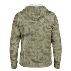 Spotted Commander Long Sleeve Hooded Fishing Shirt - Men's