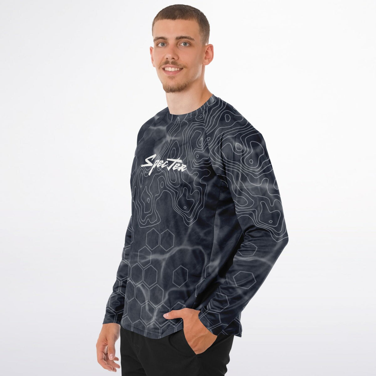 Ghostline Dark Long Sleeve Fishing Shirt - Men's