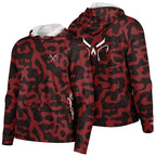 Red Commander Long Sleeve Hooded Fishing Shirt - Men's