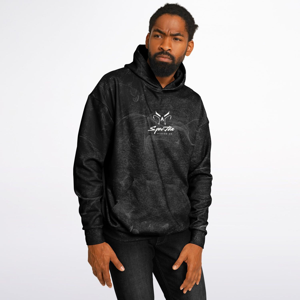 Dark Smoke Heavyweight Oversized Hoodie - Men's