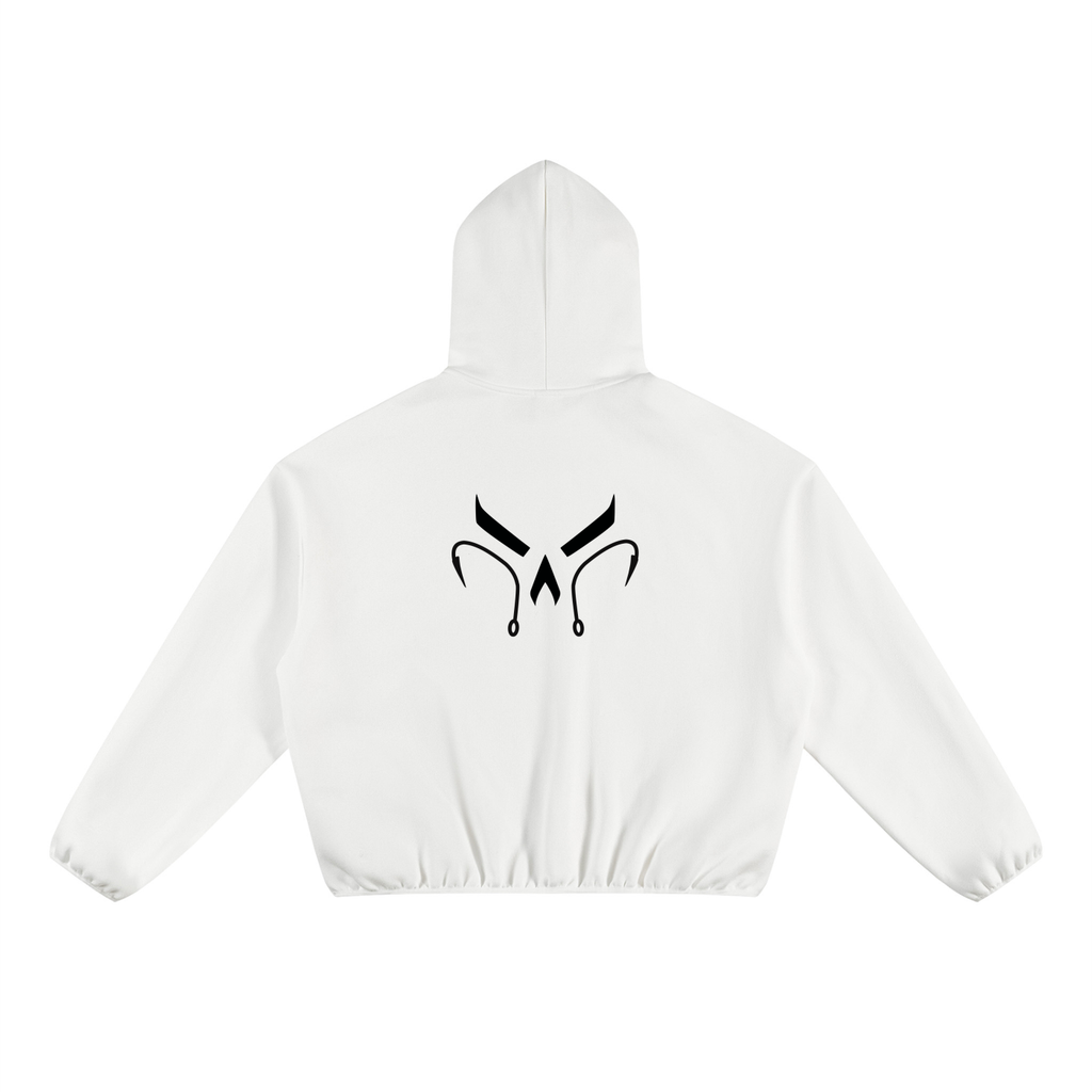 Winter Spec Boxy Piping Fleece Hoodie