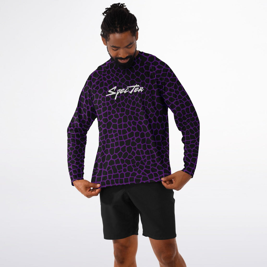 Purple Lava Long Sleeve Fishing Shirt - Men's