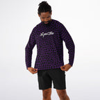 Purple Lava Long Sleeve Fishing Shirt - Men's