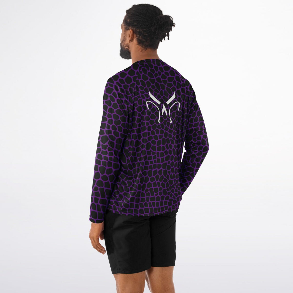 Purple Lava Long Sleeve Fishing Shirt - Men's