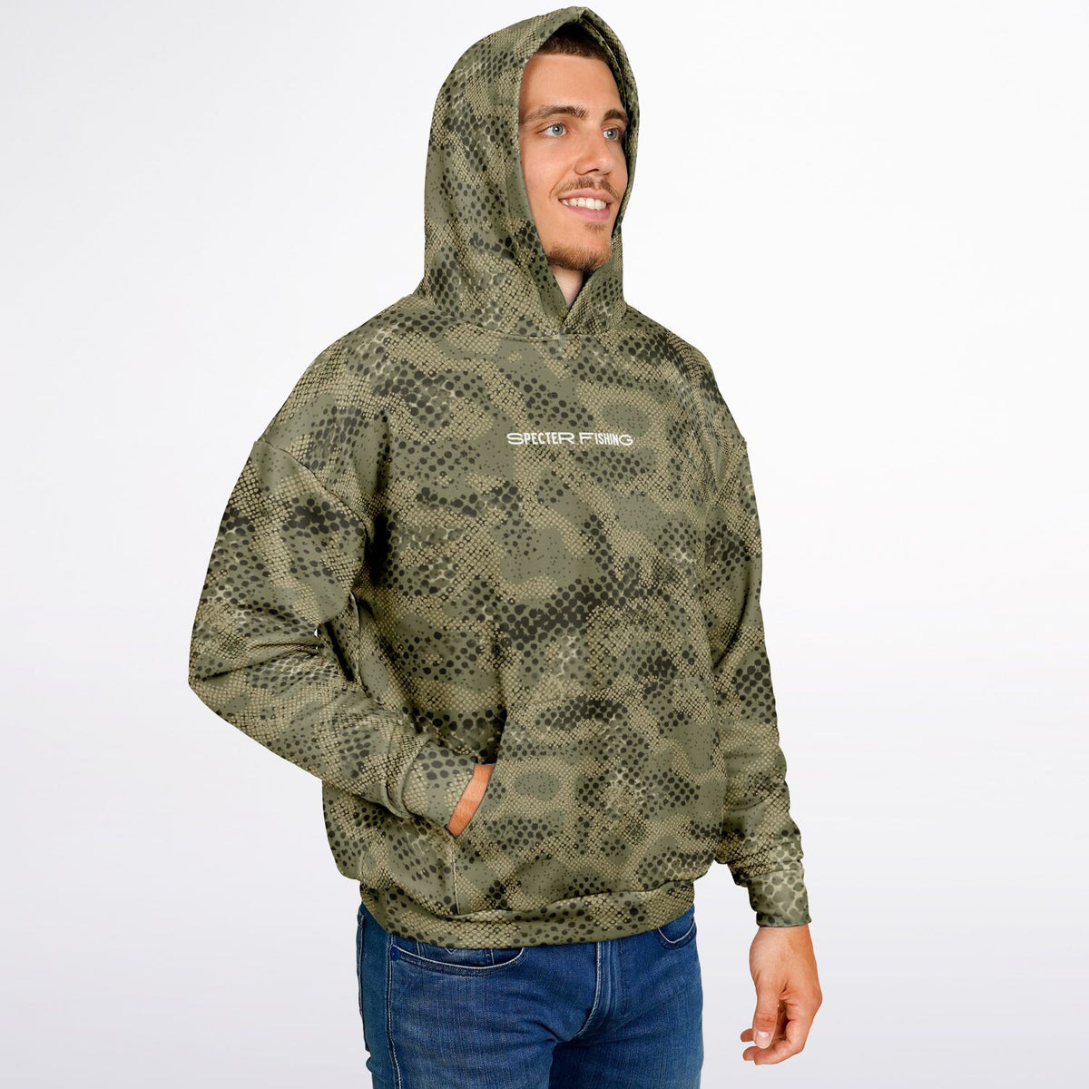 Spotted Commander Heavyweight Oversized Hoodie - Men's