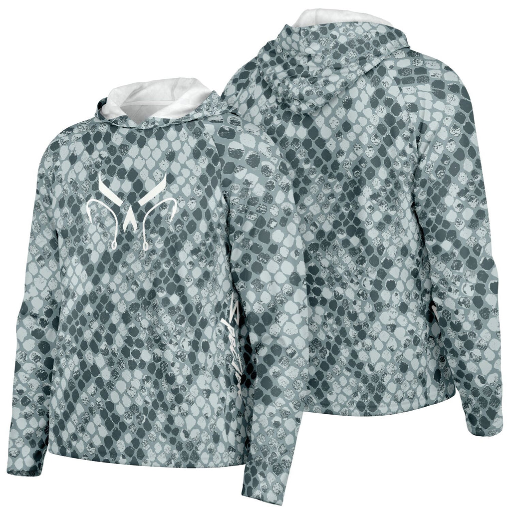 Coastal Cobra Long Sleeve Hooded Fishing Shirt - Men's