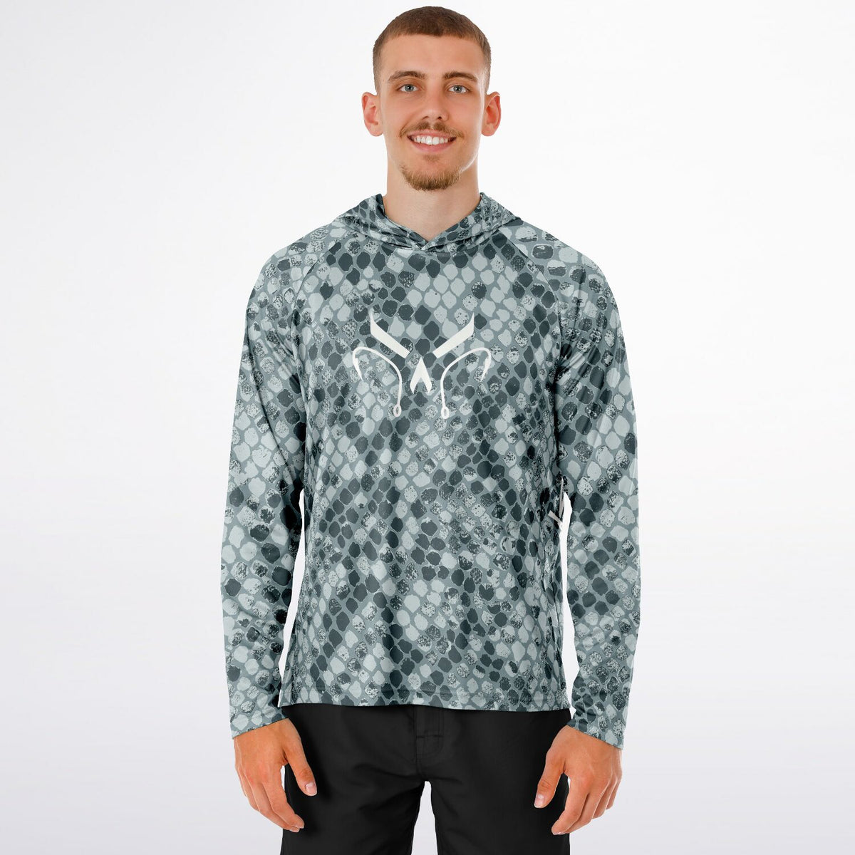 Coastal Cobra Long Sleeve Hooded Fishing Shirt - Men's