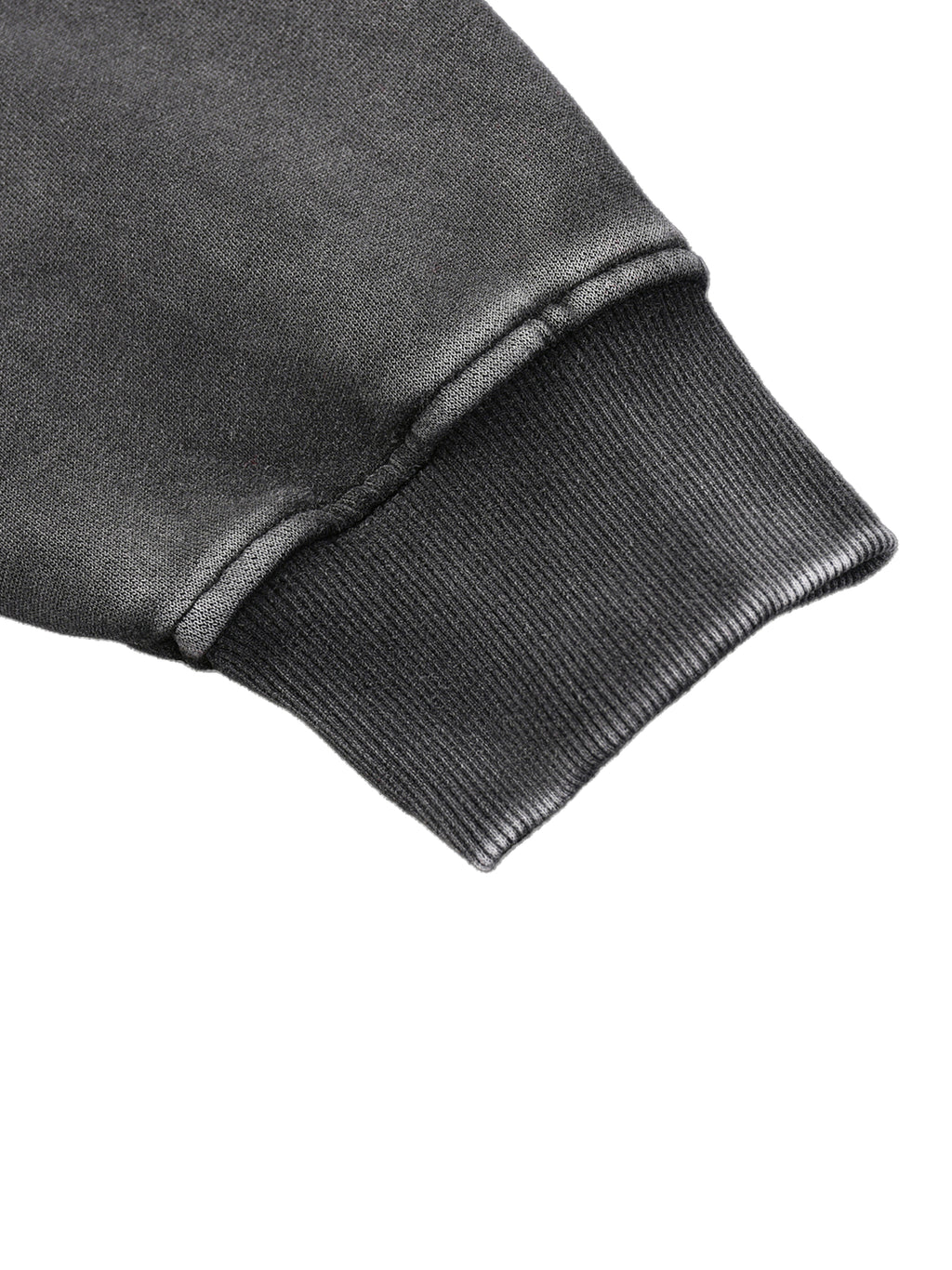 Snow Wash Fleece Oversize Hoodie